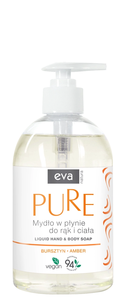 EVA NATURA PURE Mydło w płynie bursztyn